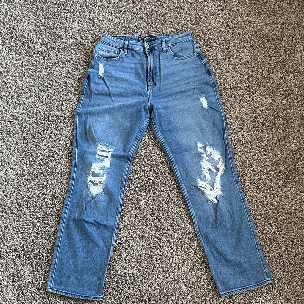 Hollister Women's High Rise Blue Jeans
